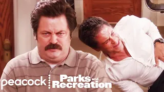 Ron Swanson Gets Food Poisoning | Parks and Recreation