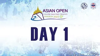 DAY1 : 2023 ASIAN OPEN FIGURE SKATING TROPHY