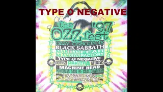 TYPE O NEGATIVE - Riverport Amphitheater, St. Louis MO - June 10 1997 (OzzFest)