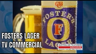 Throwback to the 80s with this Classic Fosters Lager/Beer Australian TV Commercial