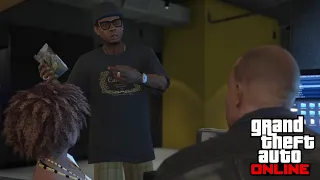 Lamar tries to sell weed to Dr Dre | GTA Online