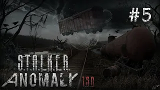 S.T.A.L.K.E.R. Anomaly 1.5 #5 Первый поход на Янтарь