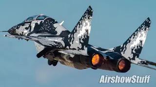 Smoky MiG-29 Takeoff! - EAA AirVenture Oshkosh 2022