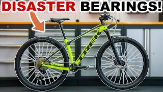 23 Minute Trek Procaliber Restoration! MTB Rebuild: Hub & Wheel Bearings, Tubeless, Full Service!