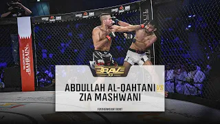 Abdullah Al Qahtani VS Zia Mashwani | FREE MMA Fight | BRAVE CF 33