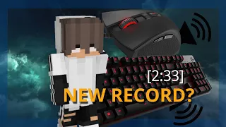 NEW RECORD BED WARS ON DEXLAND? | Keyboard and mouse ASMR