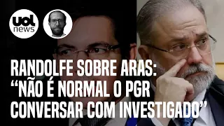 Randolfe sobre Aras e empresário ligado a Bolsonaro: 'Não é normal PGR conversar com o investigado'