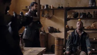 The Musketeers season 3 episode 7 interrogation scene