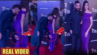 Virat Kohli Heart Winning Gesture For His Wife Anushka Sharma During Indian Sports Honour Show ||