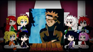 Naruto family react to op Naruto || neglected au || part 3 || #reaction #naruto #gachaclub