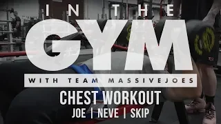 Chest Workout | In The Gym With Team MassiveJoes | 15 Sep 2018