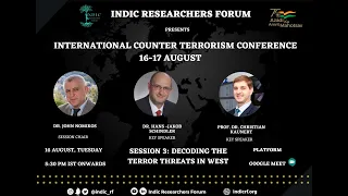 Terror Threats in West | ICTC 2022 | Indic Researchers Forum