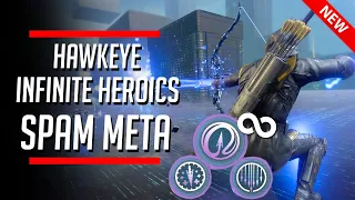 INFINITE HEROICS SPAM HAWKEYE IS BROKEN! - Marvel's Avengers Game