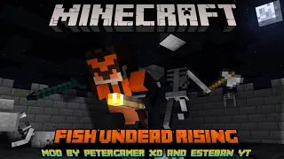 Minecraft Monster Mod - Fish Undead Rising Update | More Monster Mcpe