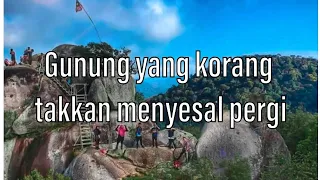 Inilah Gunung yang rendah tetapi berbaloi untuk korang Hiking