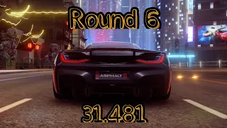 Elite Grand Prix Finals Round 6 - Reach for the Sky - Rimac C Two 3⭐ - 31.481 - Asphalt 9