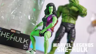 Marvel Legends She-Hulk Disney+ Infinity Ultron BAF Wave Action Figure Unboxing & Review