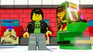 LEGO Dimensions - All 23 Arcade Game Locations (All Arcade Games Unlocked)