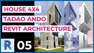 Casa 4x4 [Tadao Ando] en Revit Architecture con @CParametrico - Ep. 05