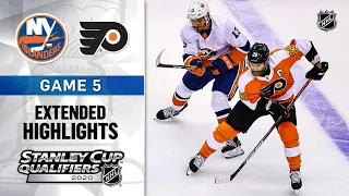 New York Islanders vs Philadelphia Flyers R2, Gm5 Sep 1, 2020 HIGHLIGHTS HD