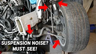 TOP 5 REASONS FOR FRONT END NOISE RATTLE ON BMW