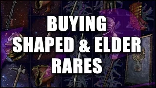 Path of Exile: How to Buy Awesome Shaped & Elder Items for Your Build - Cheap 5 & 6 Links