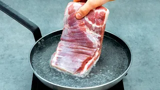 The real Korean delicacy! See how to cook pork belly correctly