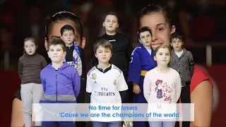 We are the champions (Lyrics) | LEARNING ENGLISH for KIDS