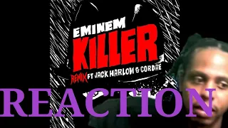 EMINEM KILLER (REMIX) FT JACK HARLOW & CORDAE REACTION BaggEmUp