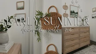 🌱 EARLY SUMMER DECORATE WITH ME | Bedroom Refresh 2024