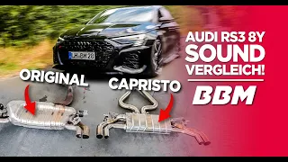 5 Zylinder Sound im Überfluss! - Audi RS3 8Y Sound Vergleich Original vs. Capristo by BBM Motorsport