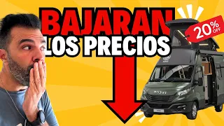 😱¿Podremos COMPRAR una CAMPER BARATA? 🚐🔽 La inflación afecta a las ventas de Autocaravanas