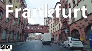 Frankfurt Germany 4K UHD | Drive Tour 2022