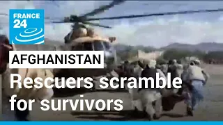 At least 1,000 killed in Afghan quake as rescuers scramble for survivors • FRANCE 24 English