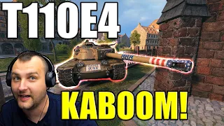 T110E4: KABOOM in the FACE! | World of Tanks