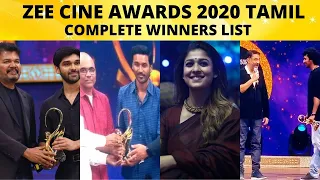 Zee Cine Awards 2020 | Complete Winners List | Best Actor, Best Heroine | Best Movie