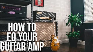 How to EQ Your Guitar Amp Tutorial