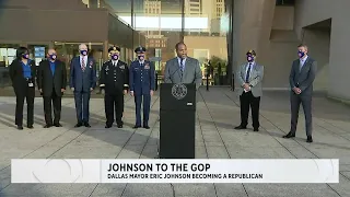 Dallas Mayor Eric Johnson switching to the Republican Party