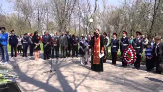 Чернобыльская панихида и митинг в г. Шахты 26 апреля 2015 года