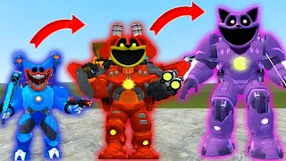 EVOLUTION OF MECHA TITAN CATNAP/DOGDAY AND HUGGY WUGGY POPPY PLAYTIME CHAPTER 3 In Garry's Mod!