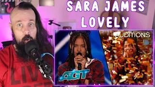 HEAVY METAL SINGER REACTS TO SARA JAMES LOVELY  BY BILLIE EILISH