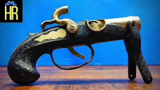 Super Cool GUN 🔥 LIGHTER 🔥 Restoration. - The Lighter of the Pirates -