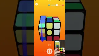 iOS App: 3D Rubik's Cube gets updated, added a new feature to solve the real Rubik's Cube!