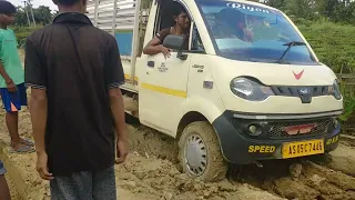 Mahindra jeeto on dangerous road 🔥