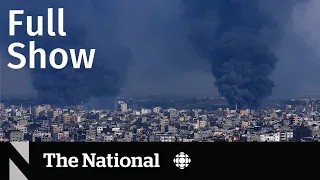 CBC News: The National | Israel-Hamas war, Wildfire damage, Checkout-free stores