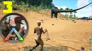 ARK Survival Evolved #3 - Долгий и опасный поиск раптора.