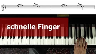 Schnell Klavier spielen – Schnelle Finger für schnelle Läufe