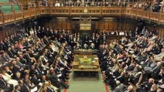 Ukraine's President Zelensky addresses House of Commons - 8/3/2022