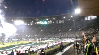 Timbers Army sing National Anthem April 14, 2011