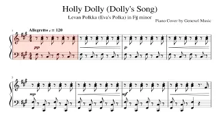 Holly Dolly (Dolly Song), Ievan Polkka (Eva's Polka), Piano